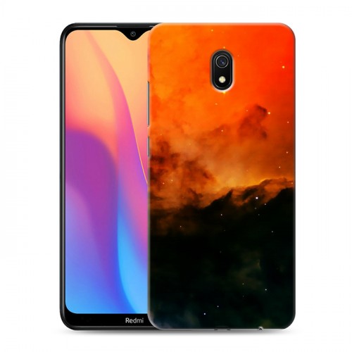 Дизайнерский силиконовый с усиленными углами чехол для Xiaomi RedMi 8A Галактика