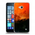 Дизайнерский пластиковый чехол для Microsoft Lumia 640 Галактика