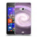 Дизайнерский пластиковый чехол для Microsoft Lumia 540 Галактика