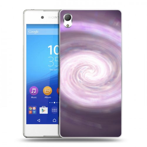 Дизайнерский пластиковый чехол для Sony Xperia Z3+ Галактика