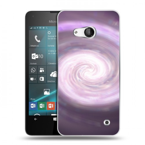 Дизайнерский пластиковый чехол для Microsoft Lumia 550 Галактика