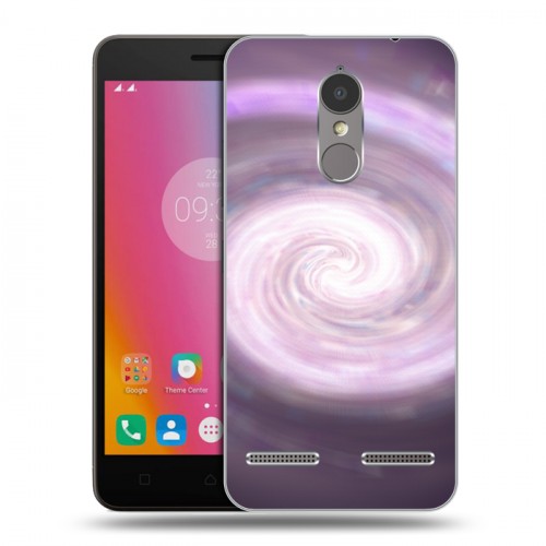 Дизайнерский пластиковый чехол для Lenovo K6 Галактика