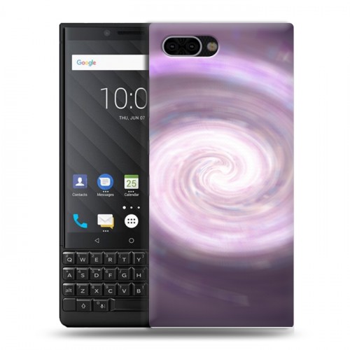 Дизайнерский пластиковый чехол для BlackBerry KEY2 Галактика