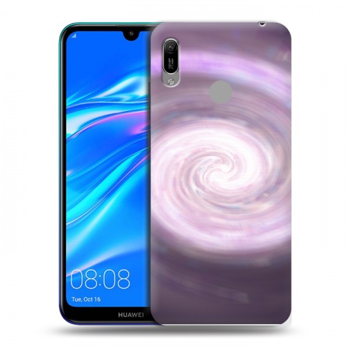 Дизайнерский пластиковый чехол для Huawei Y6 (2019) Галактика