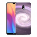 Дизайнерский силиконовый с усиленными углами чехол для Xiaomi RedMi 8A Галактика