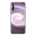 Дизайнерский силиконовый чехол для Huawei Y8p Галактика