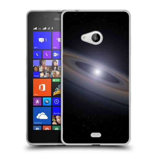 Дизайнерский пластиковый чехол для Microsoft Lumia 540 Галактика