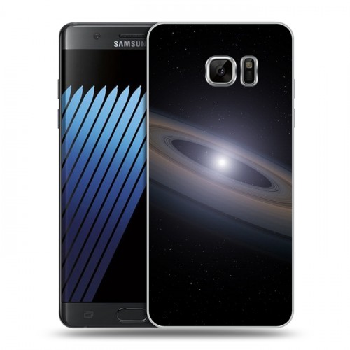 Дизайнерский пластиковый чехол для Samsung Galaxy Note 7 Галактика
