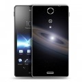 Дизайнерский пластиковый чехол для Sony Xperia TX Галактика