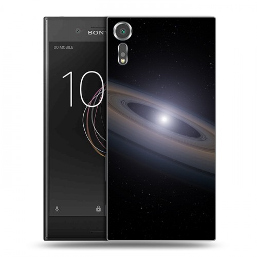 Дизайнерский пластиковый чехол для Sony Xperia XZs Галактика