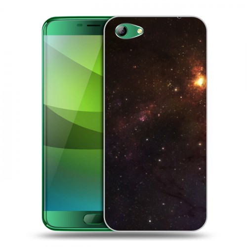 Дизайнерский силиконовый чехол для Elephone S7 Галактика