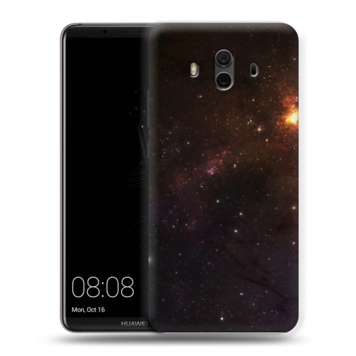 Дизайнерский пластиковый чехол для Huawei Mate 10 Галактика