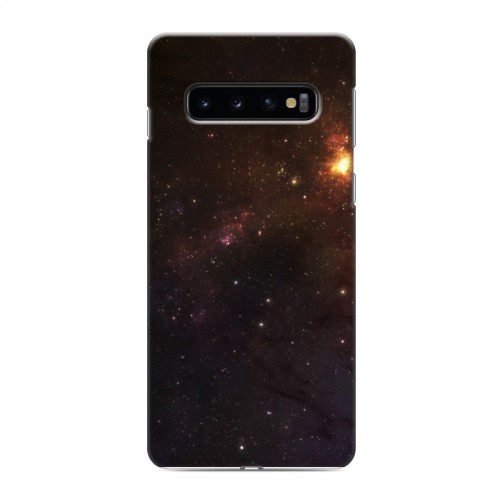 Дизайнерский силиконовый чехол для Samsung Galaxy S10 Галактика