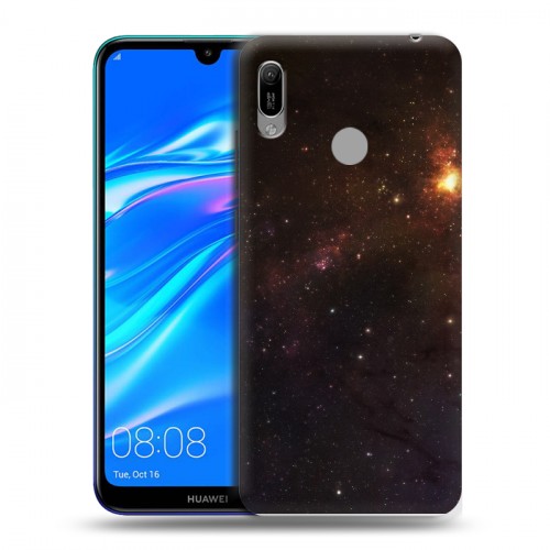 Дизайнерский пластиковый чехол для Huawei Y6 (2019) Галактика