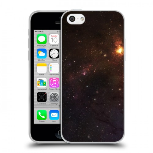 Дизайнерский пластиковый чехол для Iphone 5c Галактика