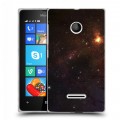 Дизайнерский пластиковый чехол для Microsoft Lumia 435 Галактика