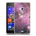 Дизайнерский пластиковый чехол для Microsoft Lumia 540 Галактика