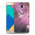 Дизайнерский силиконовый чехол для Samsung Galaxy A9 Галактика