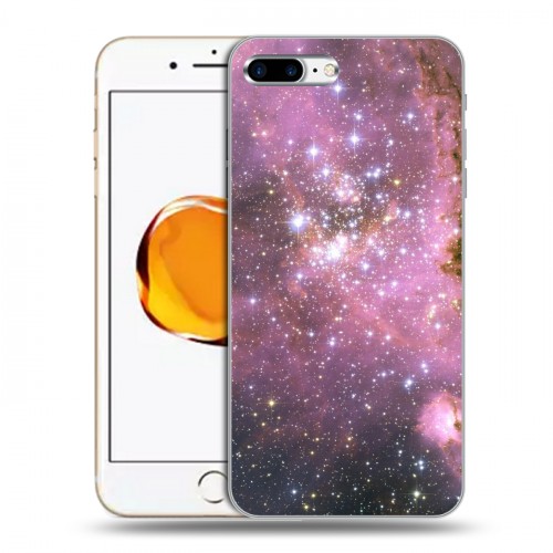 Дизайнерский силиконовый чехол для Iphone 7 Plus / 8 Plus Галактика