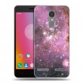 Дизайнерский силиконовый чехол для Lenovo K6 Галактика