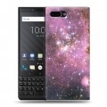 Дизайнерский пластиковый чехол для BlackBerry KEY2 Галактика