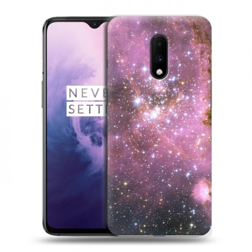 Дизайнерский пластиковый чехол для OnePlus 7 Галактика