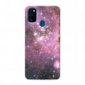 Дизайнерский силиконовый чехол для Samsung Galaxy M30s Галактика