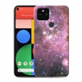 Дизайнерский пластиковый чехол для Google Pixel 5 Галактика