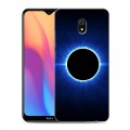 Дизайнерский силиконовый с усиленными углами чехол для Xiaomi RedMi 8A Затмение