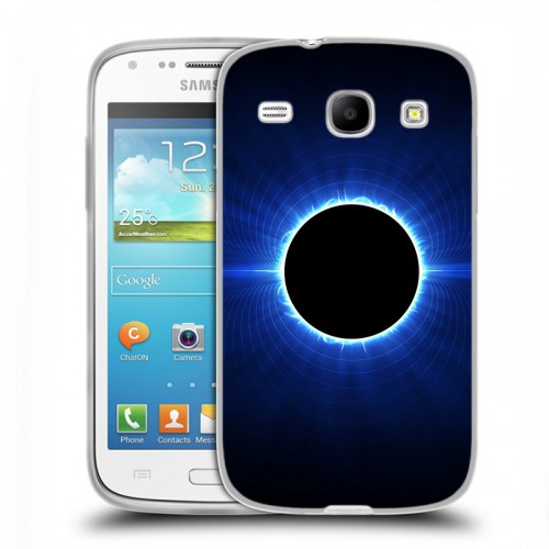 Дизайнерский пластиковый чехол для Samsung Galaxy Core Затмение