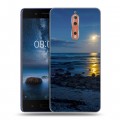 Дизайнерский пластиковый чехол для Nokia 8 Затмение