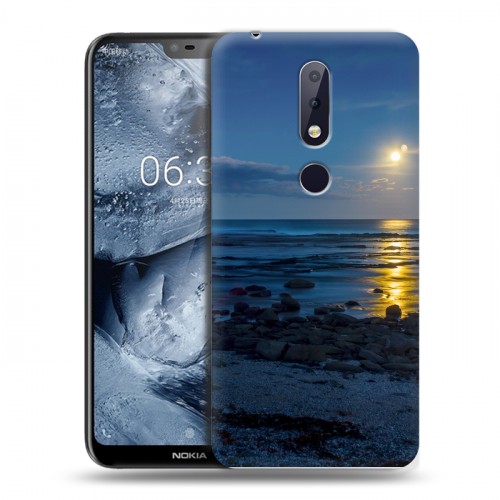 Дизайнерский пластиковый чехол для Nokia 6.1 Plus Затмение