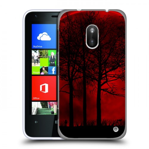 Дизайнерский пластиковый чехол для Nokia Lumia 620 Затмение