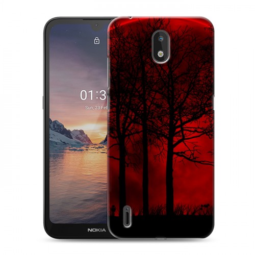 Дизайнерский силиконовый чехол для Nokia 1.3 Затмение