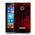 Дизайнерский пластиковый чехол для Microsoft Lumia 435 Затмение