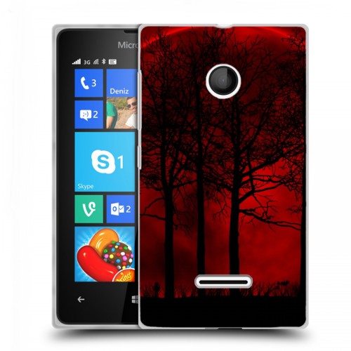 Дизайнерский пластиковый чехол для Microsoft Lumia 435 Затмение