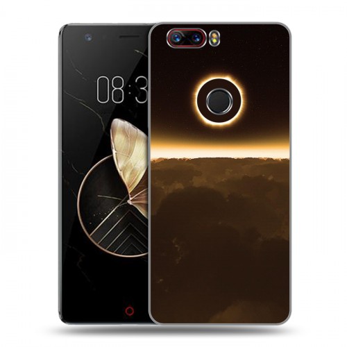 Дизайнерский пластиковый чехол для ZTE Nubia Z17 Затмение