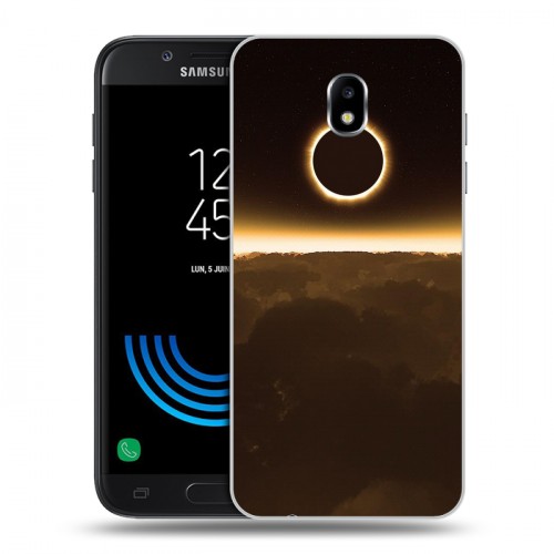 Дизайнерский пластиковый чехол для Samsung Galaxy J5 (2017) Затмение