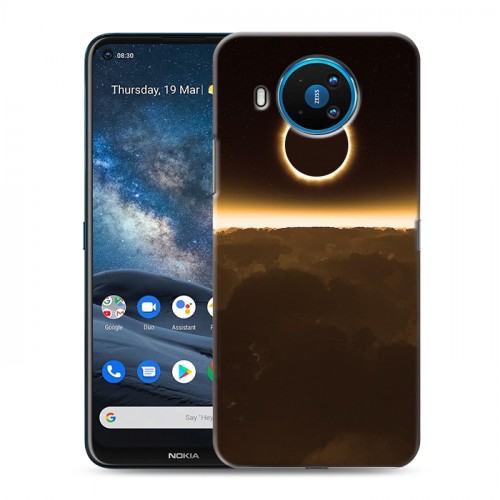 Дизайнерский силиконовый чехол для Nokia 8.3 Затмение