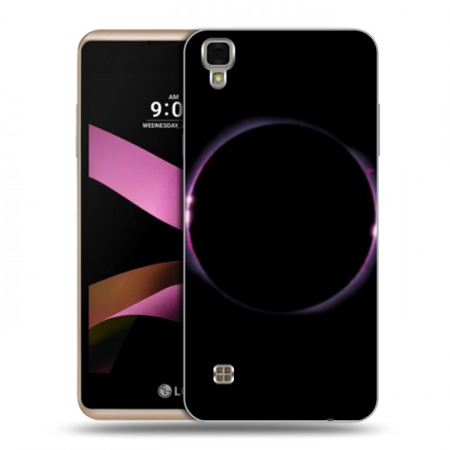 Дизайнерский пластиковый чехол для LG X Style Затмение