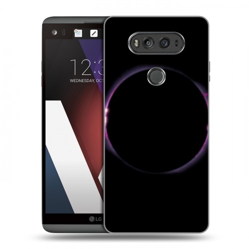 Дизайнерский пластиковый чехол для LG V20 Затмение