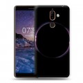 Дизайнерский пластиковый чехол для Nokia 7 Plus Затмение