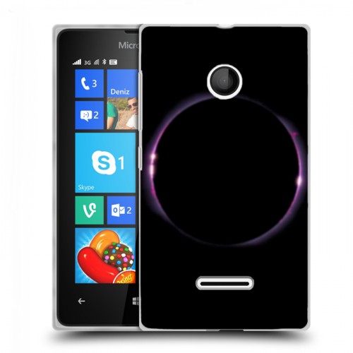 Дизайнерский пластиковый чехол для Microsoft Lumia 435 Затмение