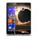 Дизайнерский пластиковый чехол для Microsoft Lumia 540 Затмение