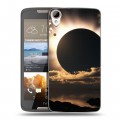 Дизайнерский силиконовый чехол для HTC Desire 828 Затмение