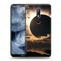 Дизайнерский силиконовый чехол для Nokia 6.1 Plus Затмение