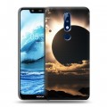 Дизайнерский силиконовый чехол для Nokia 5.1 Plus Затмение