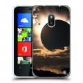 Дизайнерский пластиковый чехол для Nokia Lumia 620 Затмение