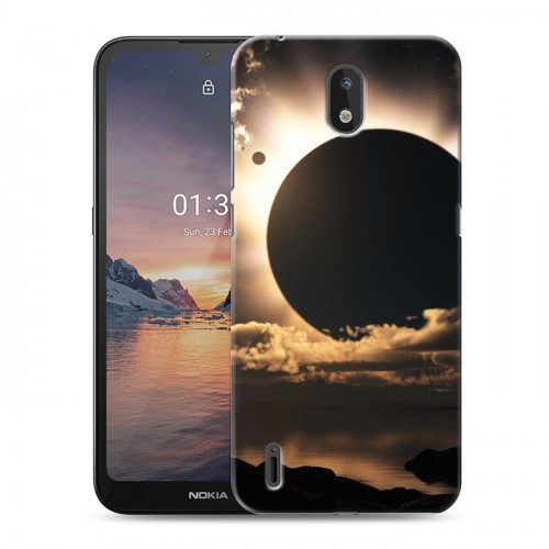 Дизайнерский силиконовый чехол для Nokia 1.3 Затмение