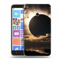 Дизайнерский пластиковый чехол для Nokia Lumia 1320 Затмение